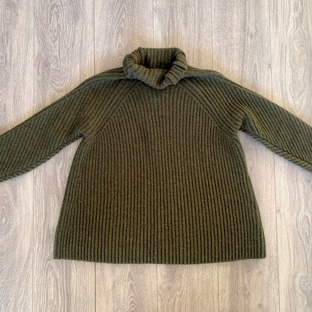 Barneys NY Cowl Neck Wool Sweater
